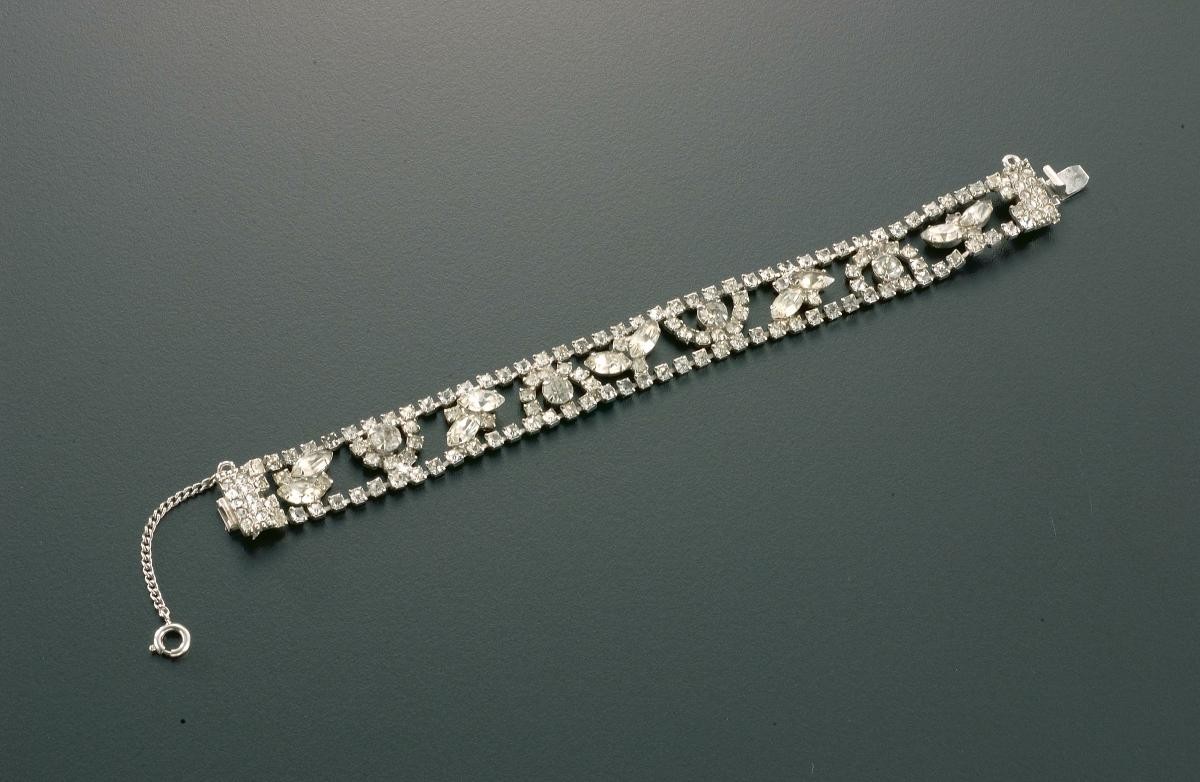 A crystal bracelet