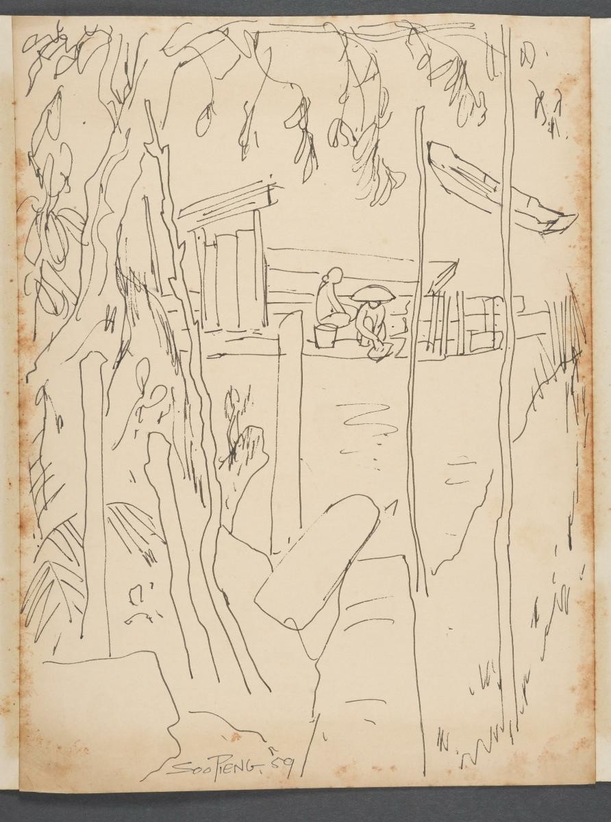 Untitled (Two People by The Dock)