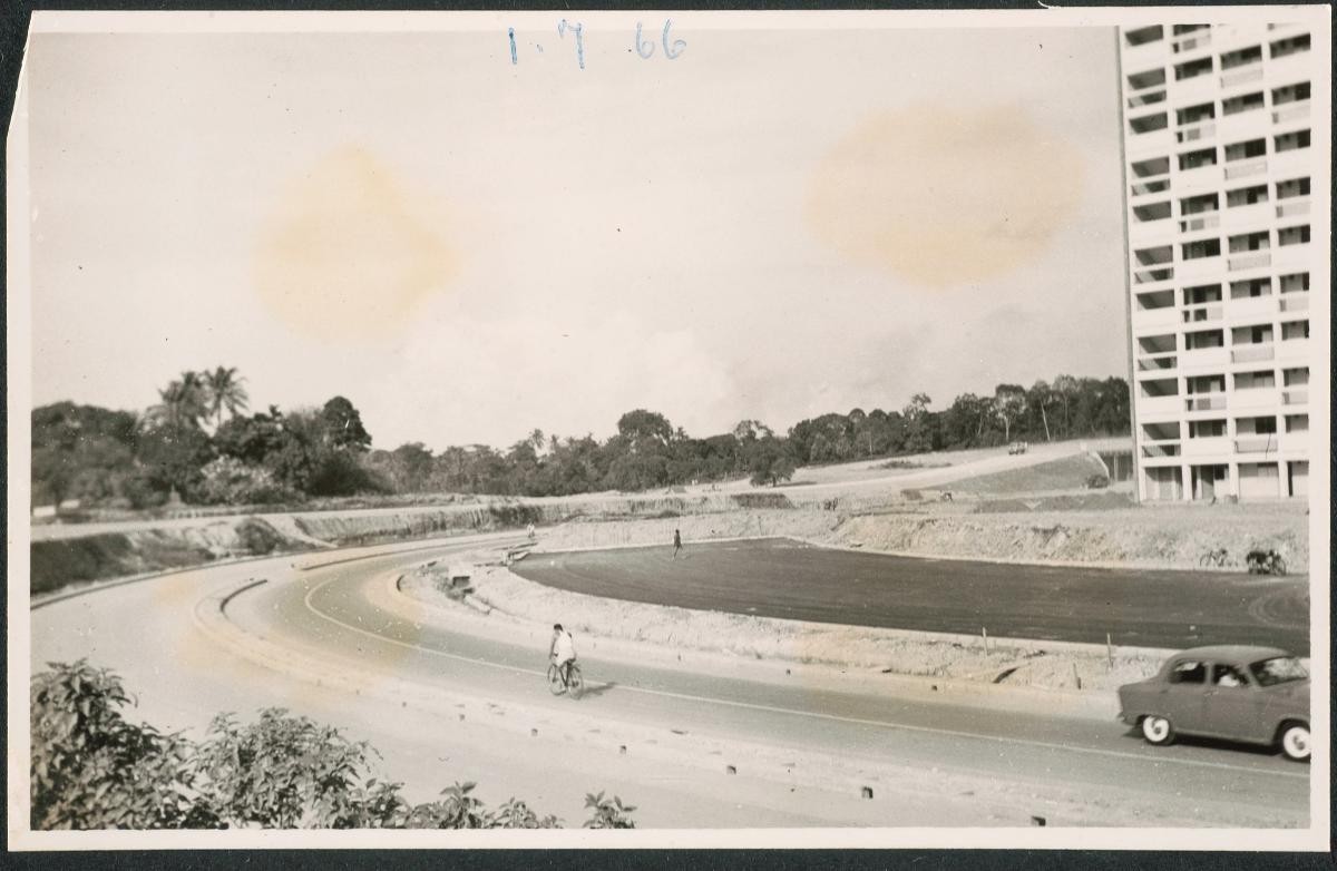 A road under construction