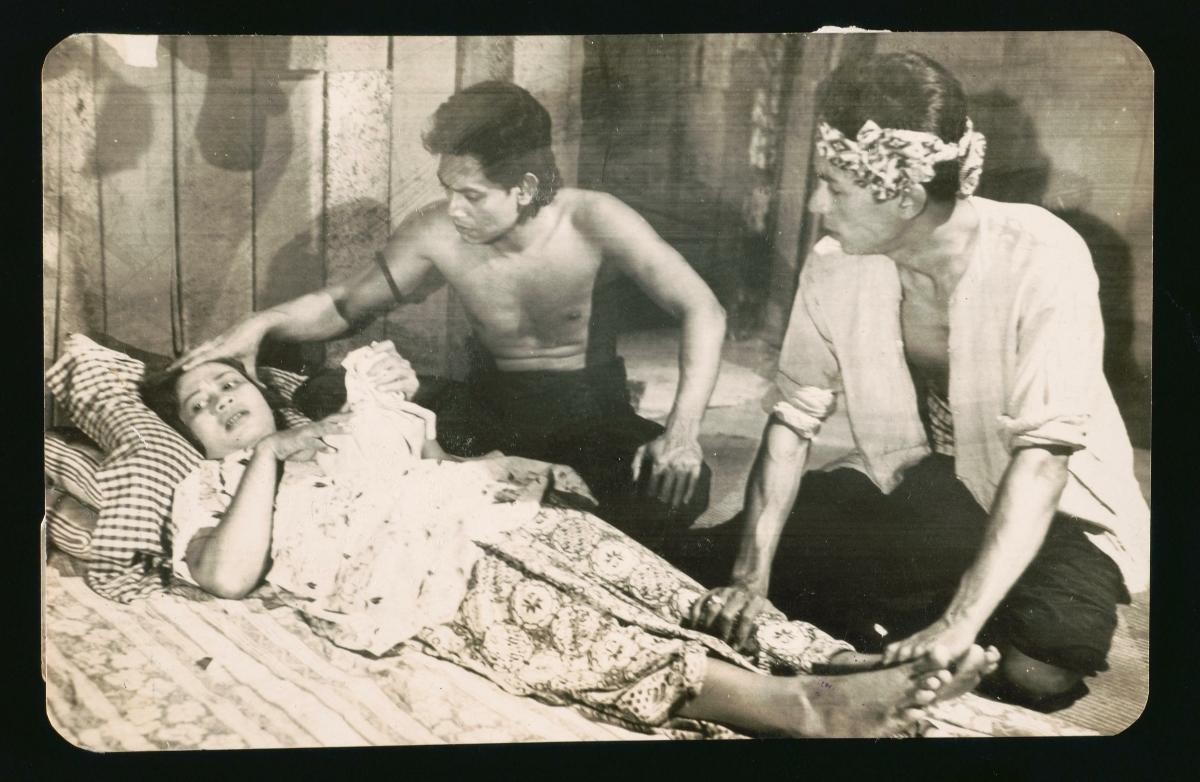 A scene from the film, 'Sri Mersing'