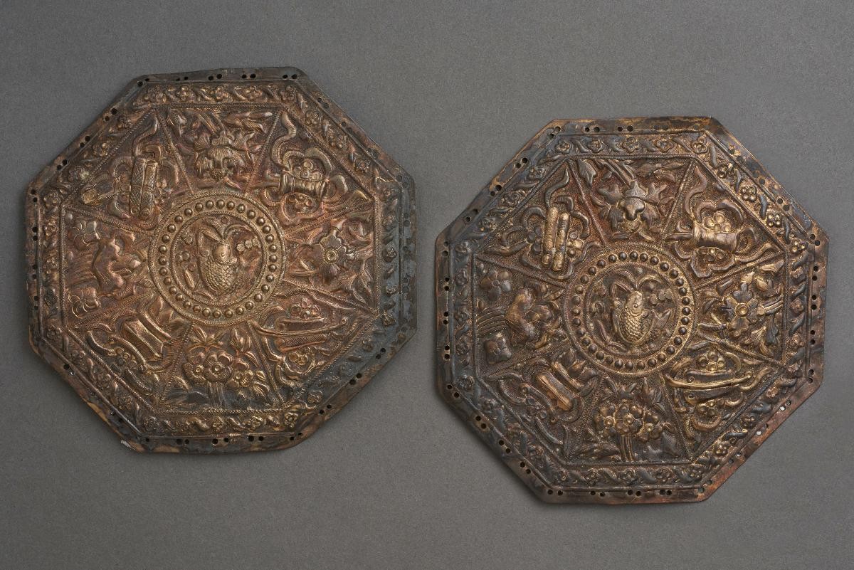 Pair of bolster ends