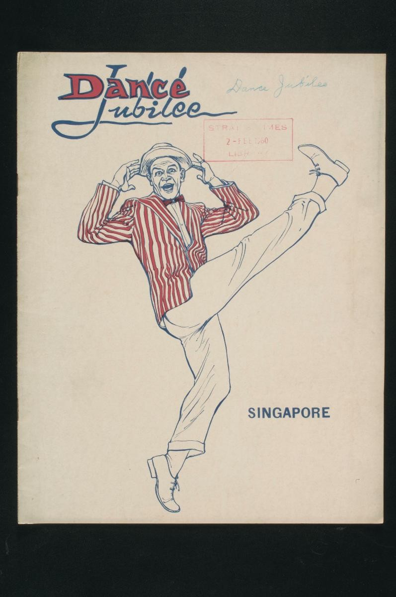 Programme booklet for the Singapore Dance Jubilee