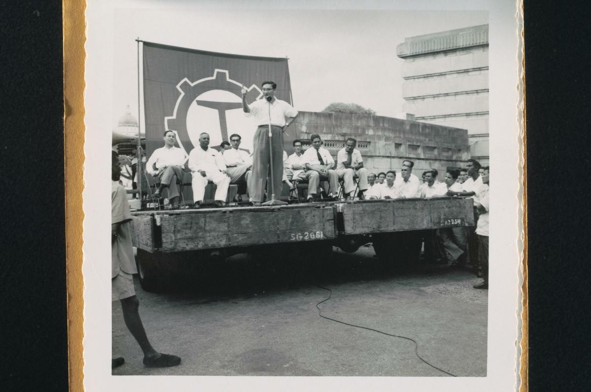 A Singapore People’s Alliance (SPA) public rally