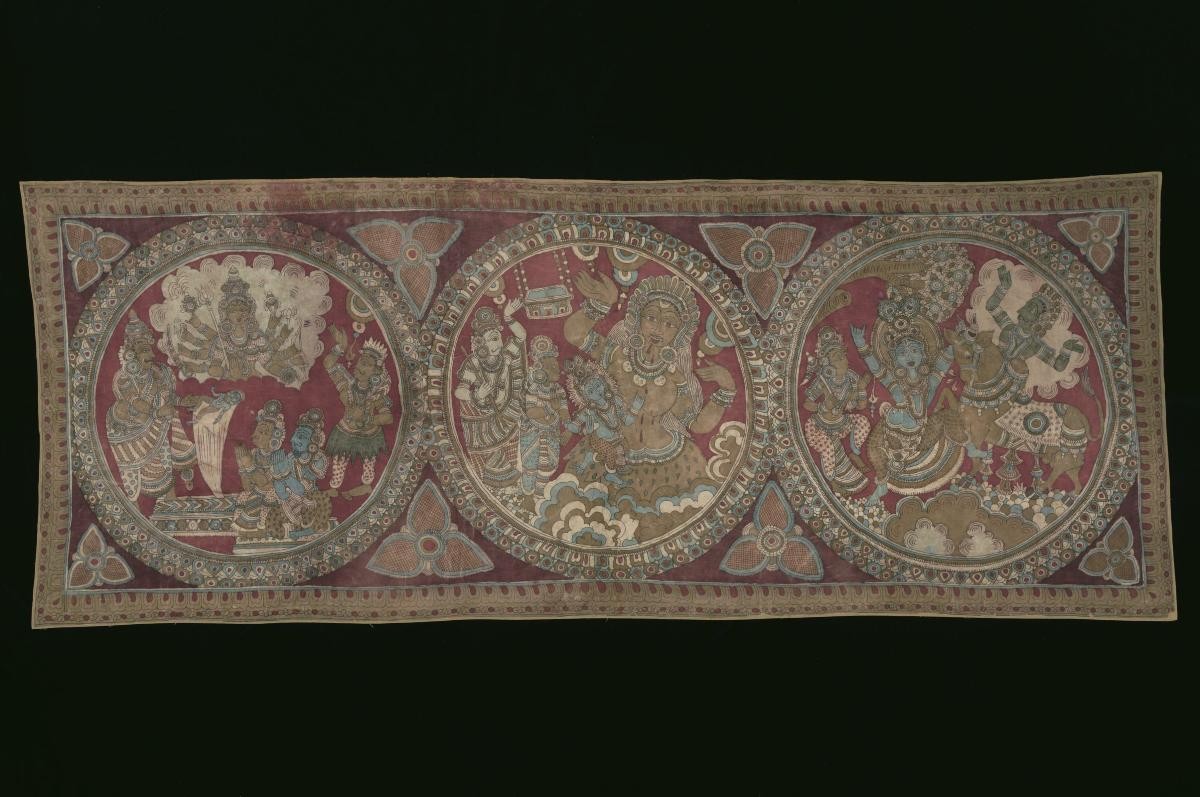 Kalamkari temple hanging