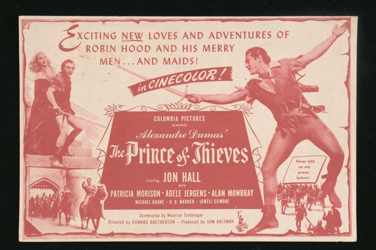 ‘The Prince of Thieves’ film poster