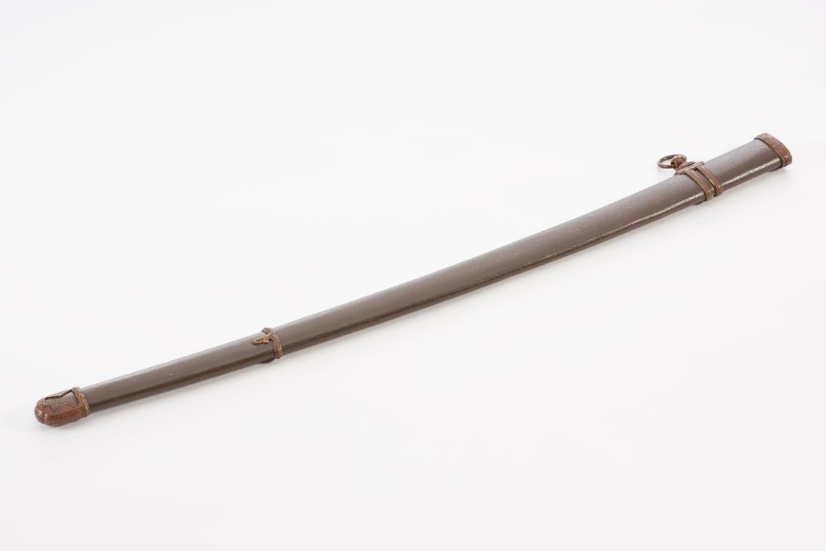 A Japanese sword that belonged to a surrendered Japanese officer, sheath