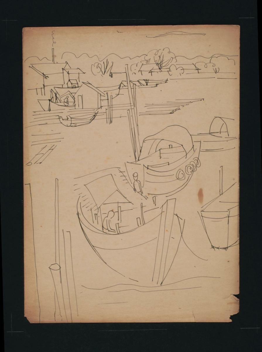 Untitled (Boats Docked)