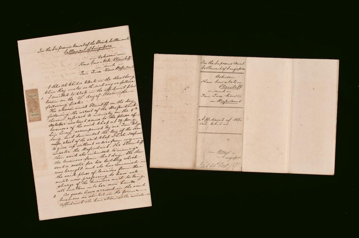 Affidavit of Kho Ah Chit