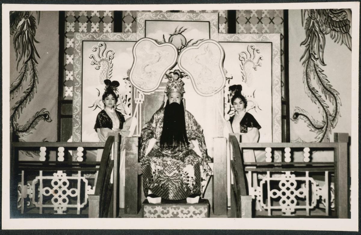 A Chinese opera performance