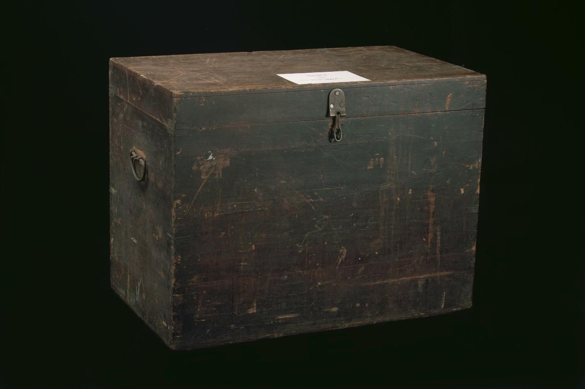 Wooden chest