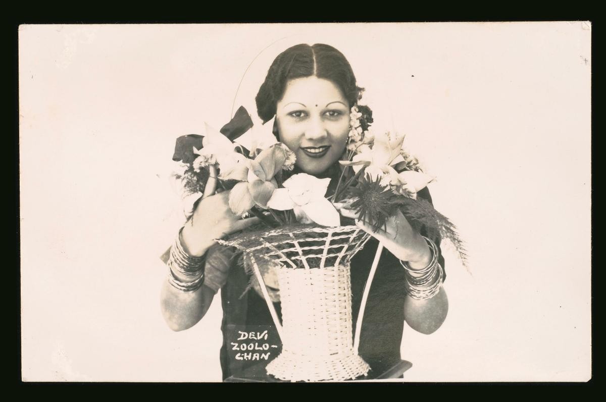 An Indian lady
