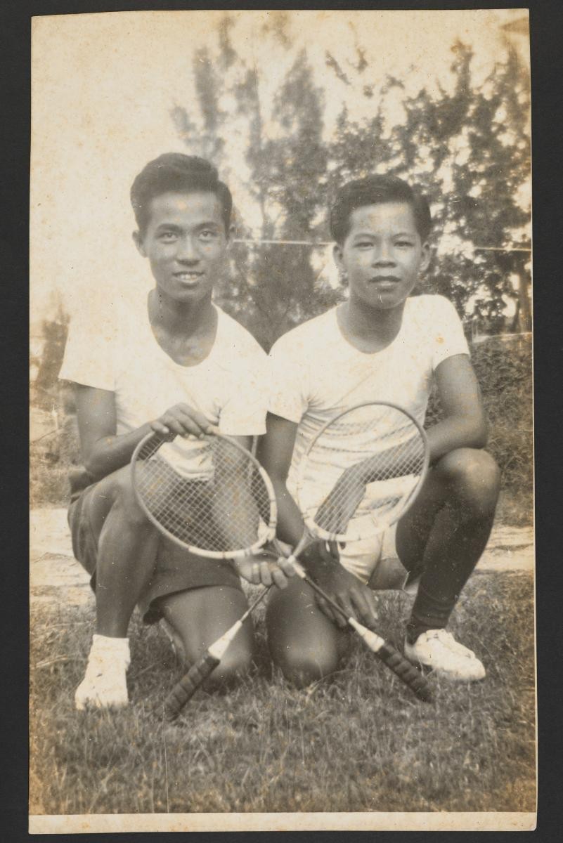 Photograph with Francis Hogan