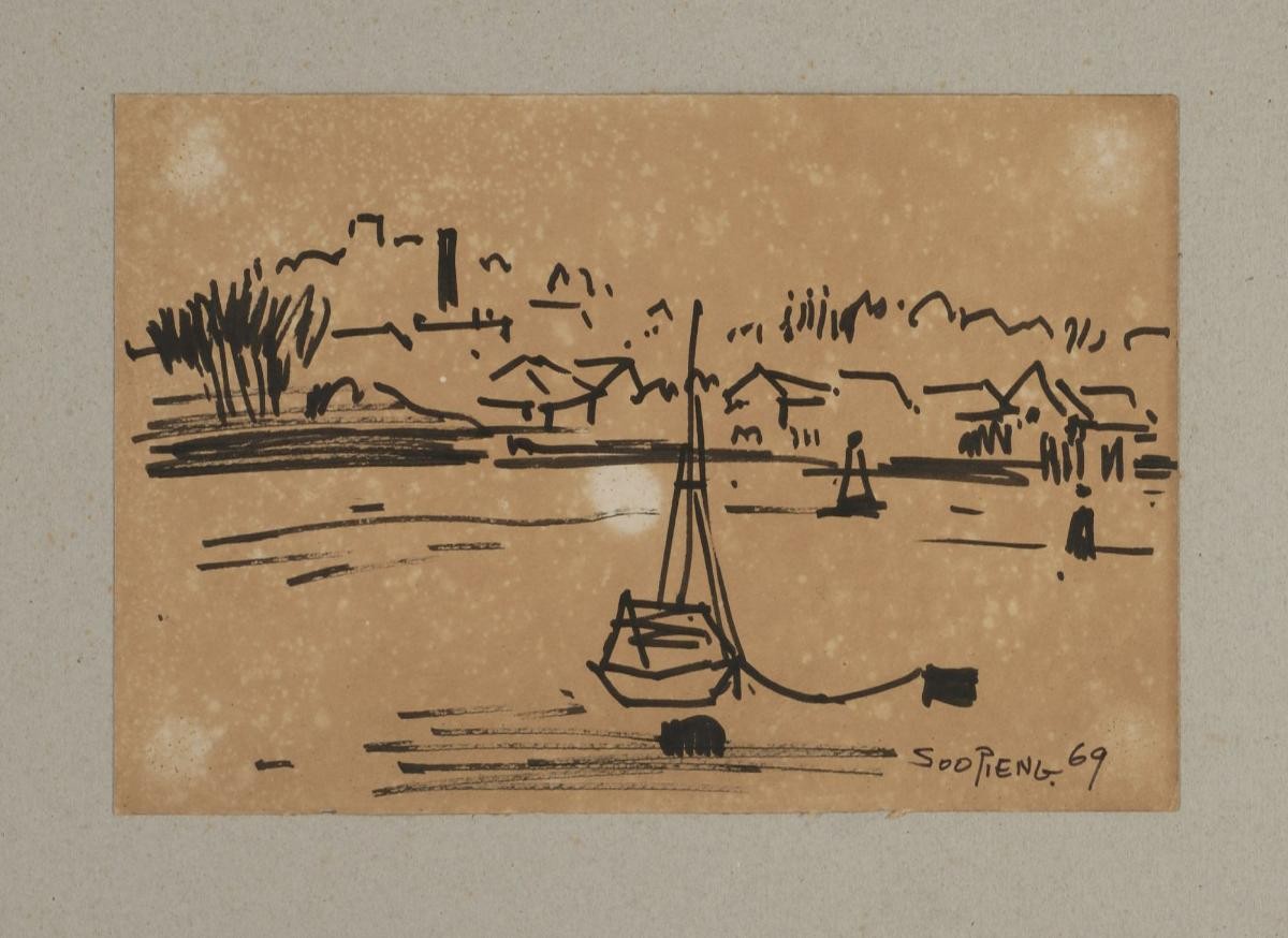 Untitled (Boat Sailing)
