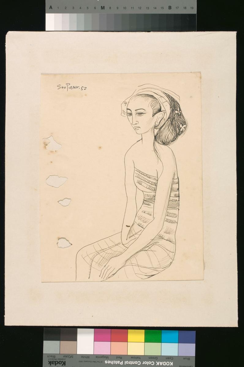 (Untitled) Lady in Sarong