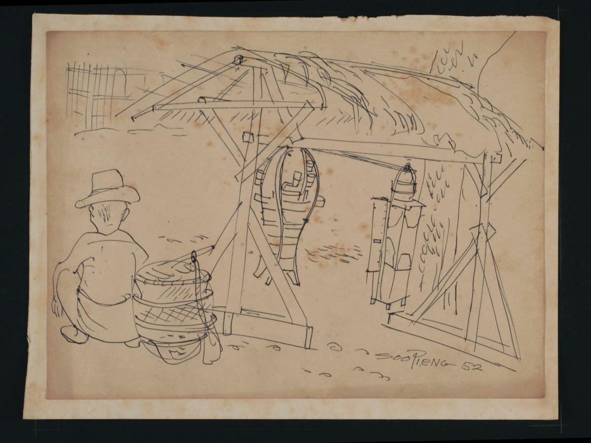 Untitled (Man Selling)